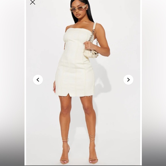 NWT fashion Nova denim dress - Picture 2 of 8